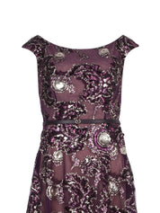 Embroidered Long Dress