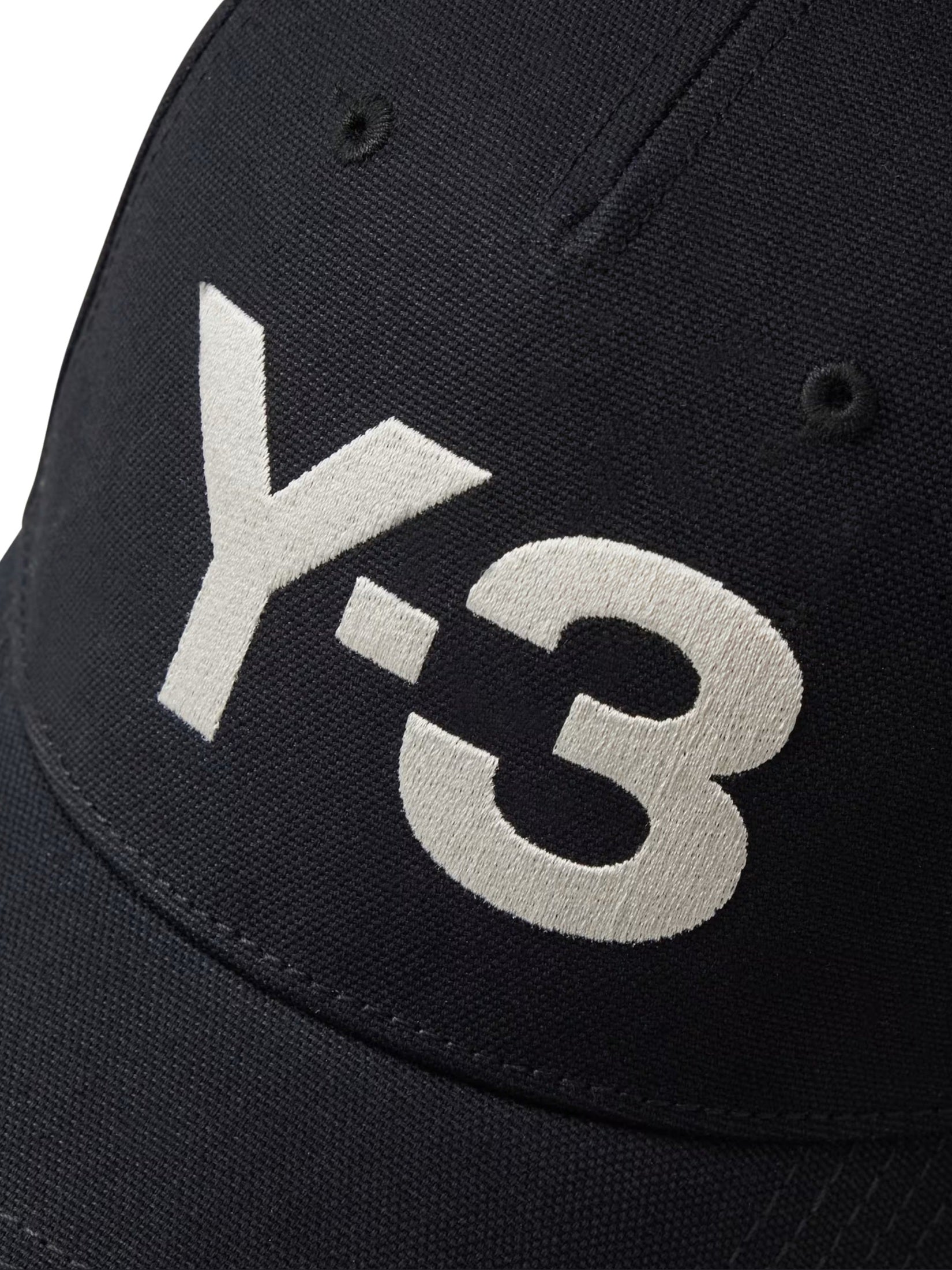 Y-3 logo cap black/talc