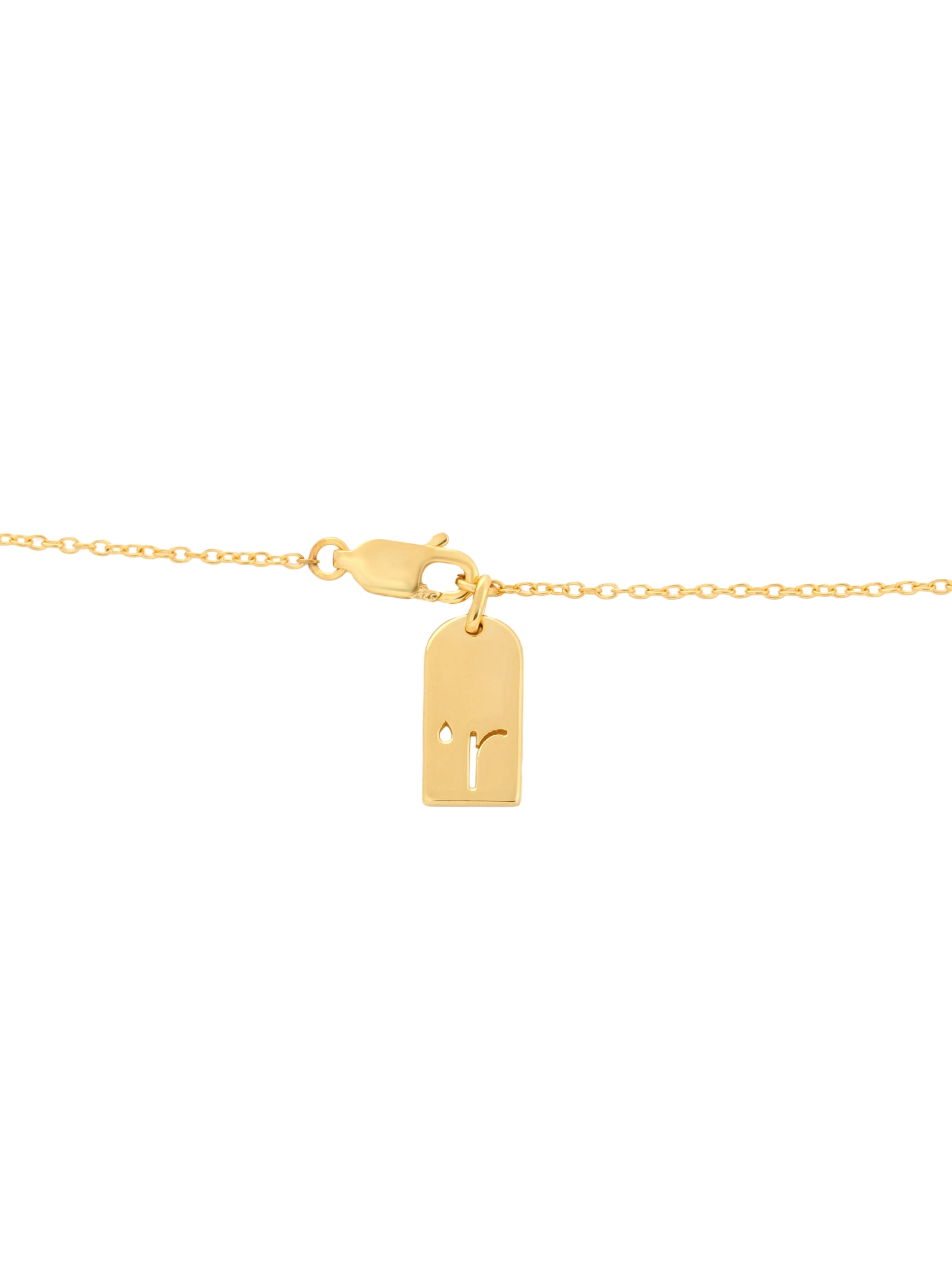 Althea necklace in sterling silver & 18k gold vermeil and rhodium