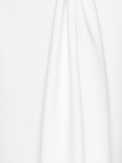 Gilet with a back zipper closure featuring front draping and a premium metal accessory detail