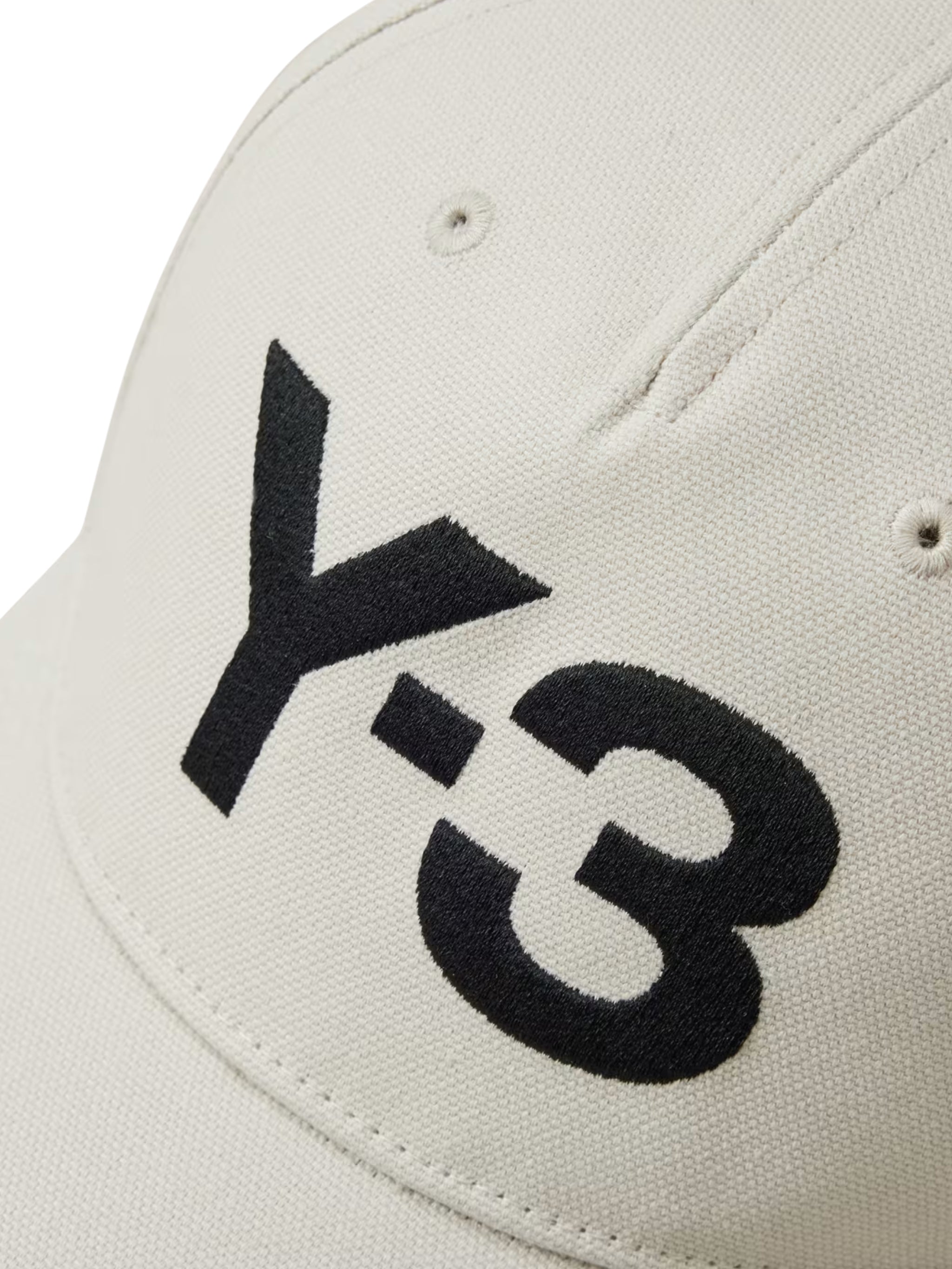 Y-3 LOGO CAP TALC