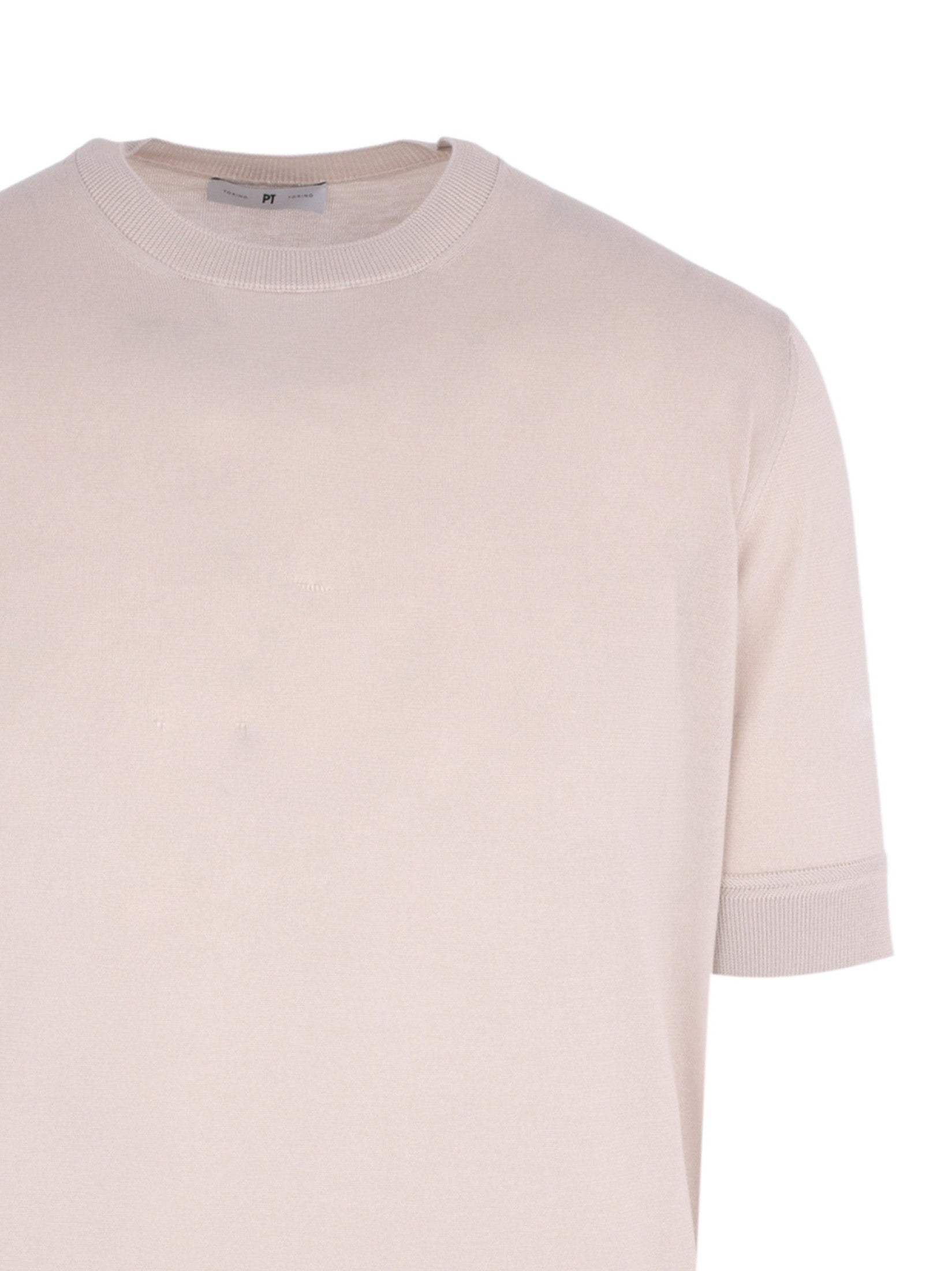 Knitwear round neck short sleeves f18 regular fit