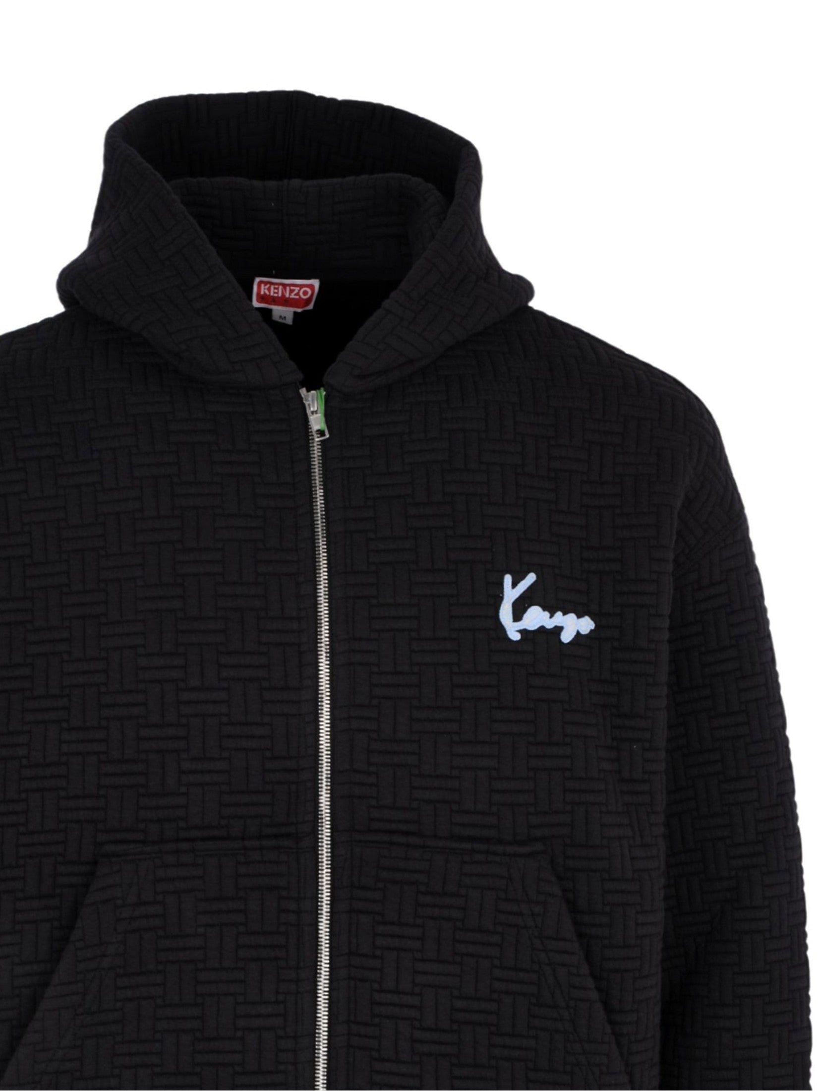 Kenzo weave embroidered boxy f