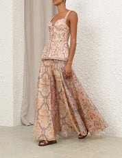 Rebellion corded maxi dress