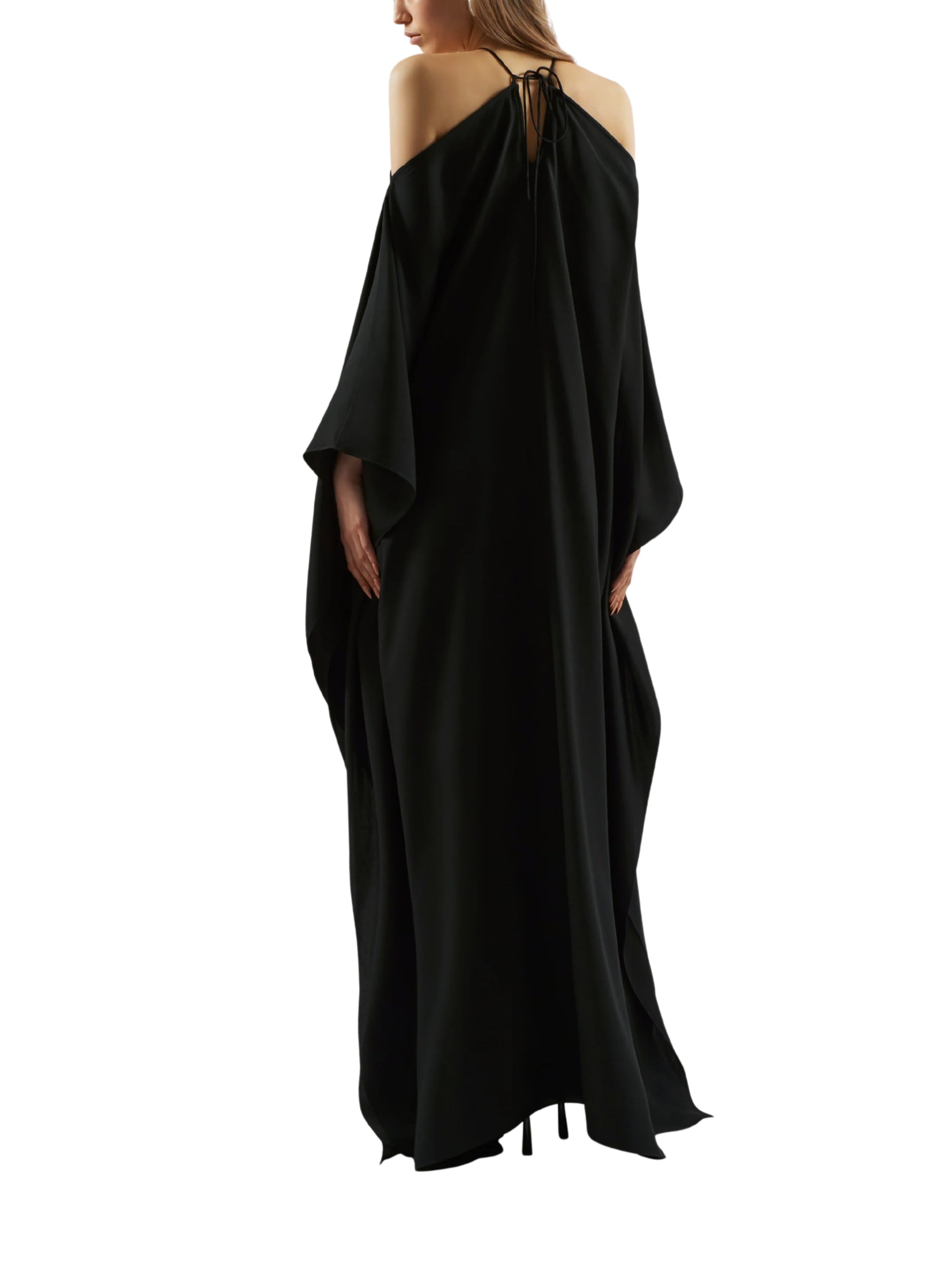 SZA SZA KAFTAN GARDEN BLACK