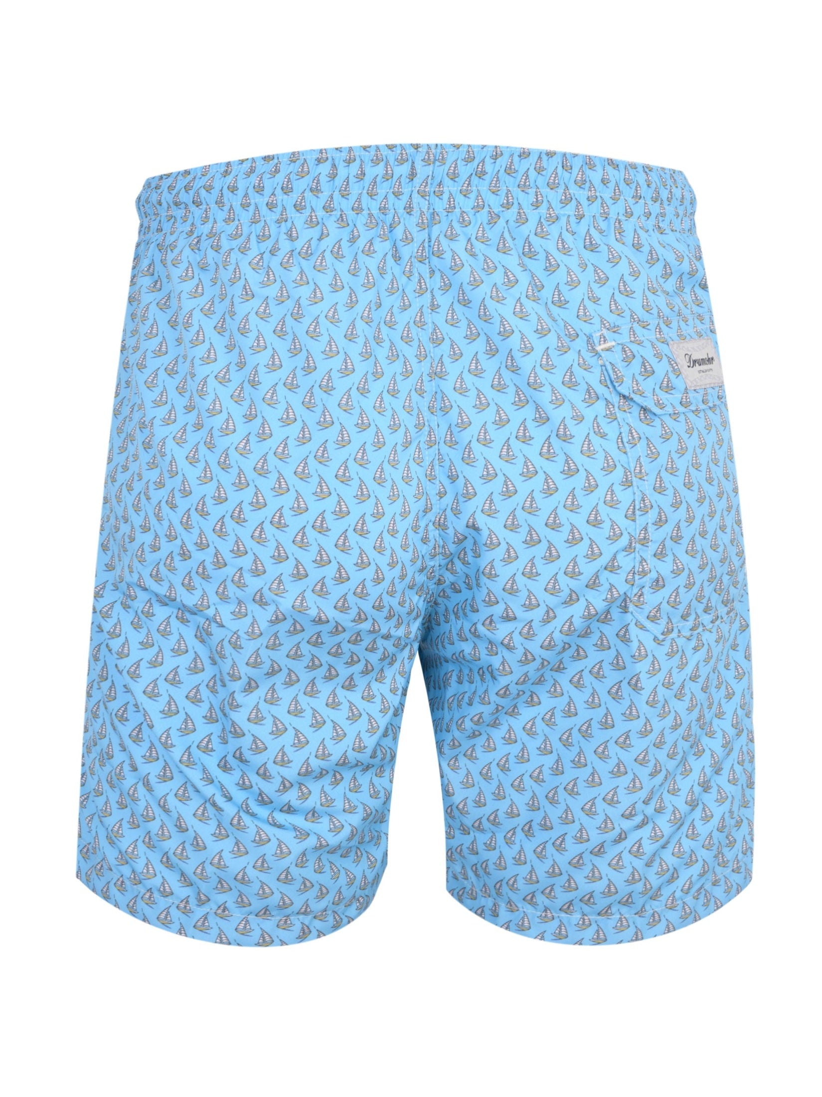 Sailboat-Print Shorts