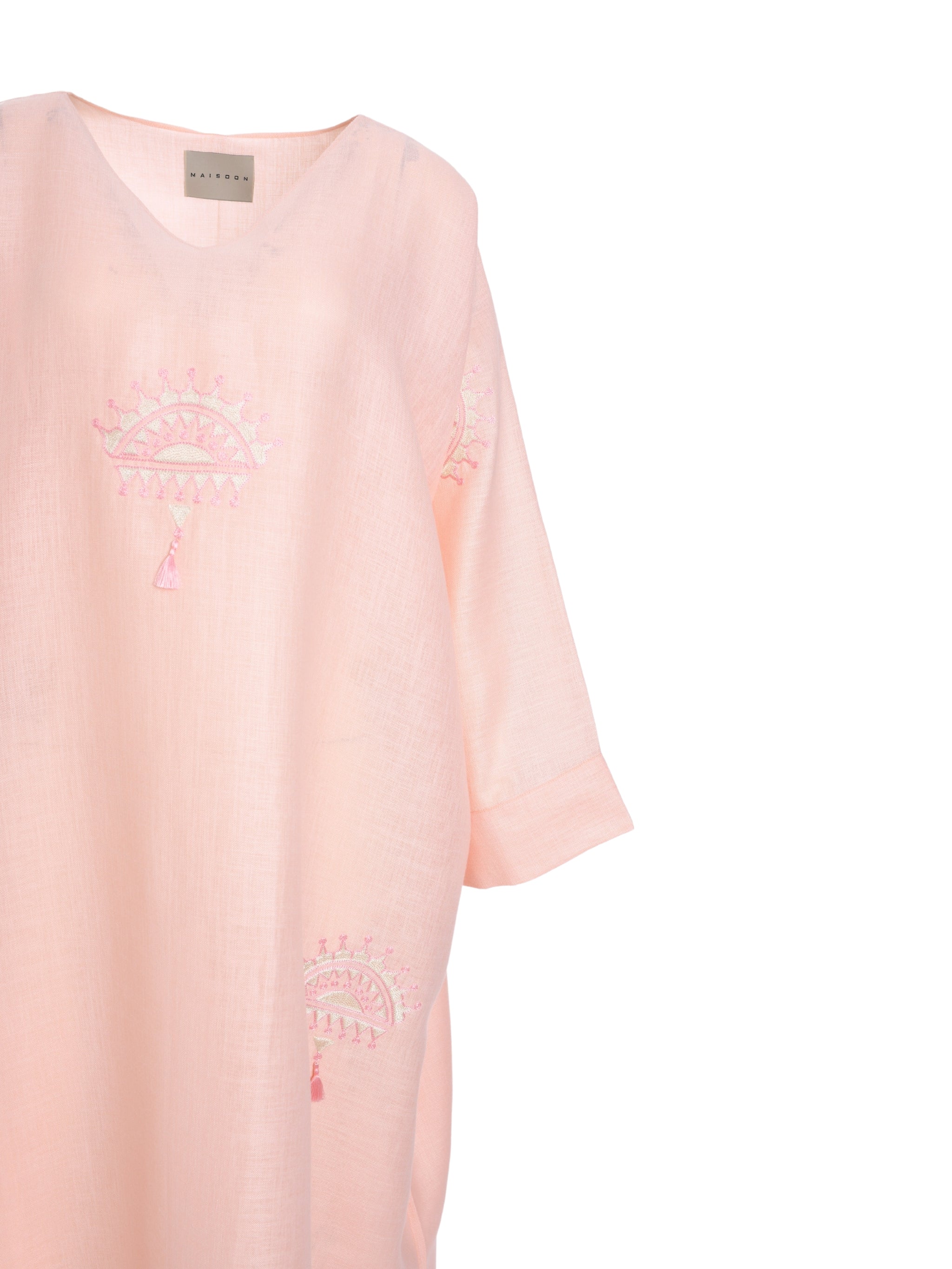 PEACH BLOSSOM – PEACH PINK KAFTAN