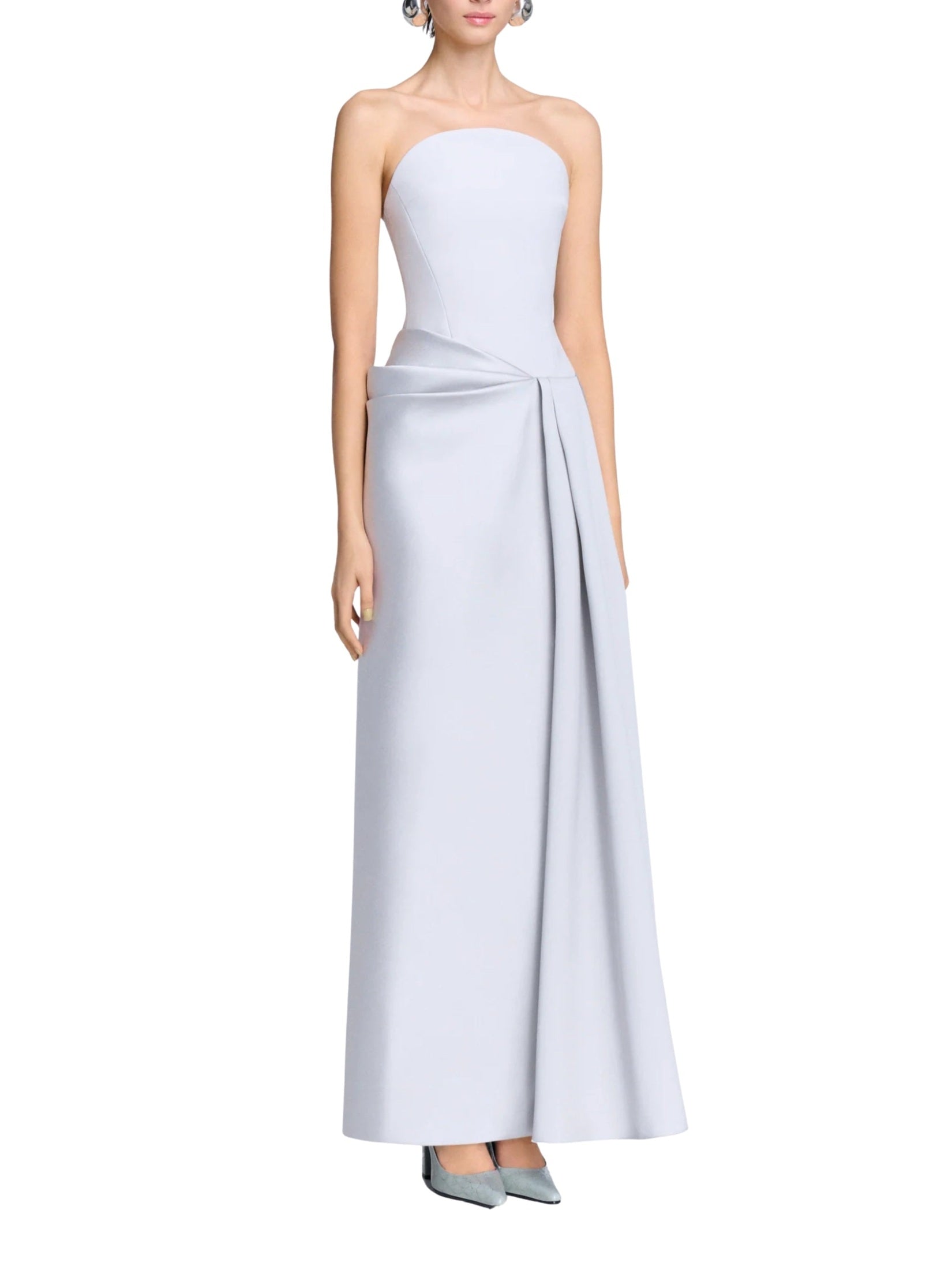 The Seri Maxi Dress in Platinum