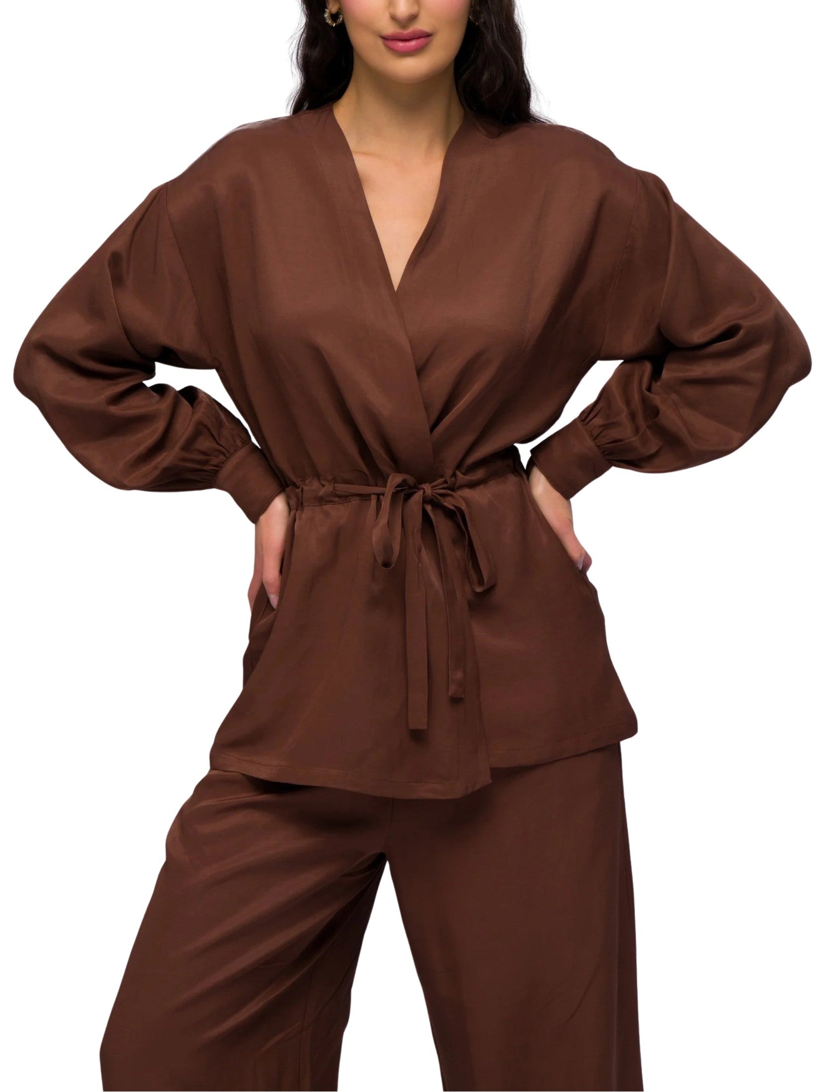 City wrap top