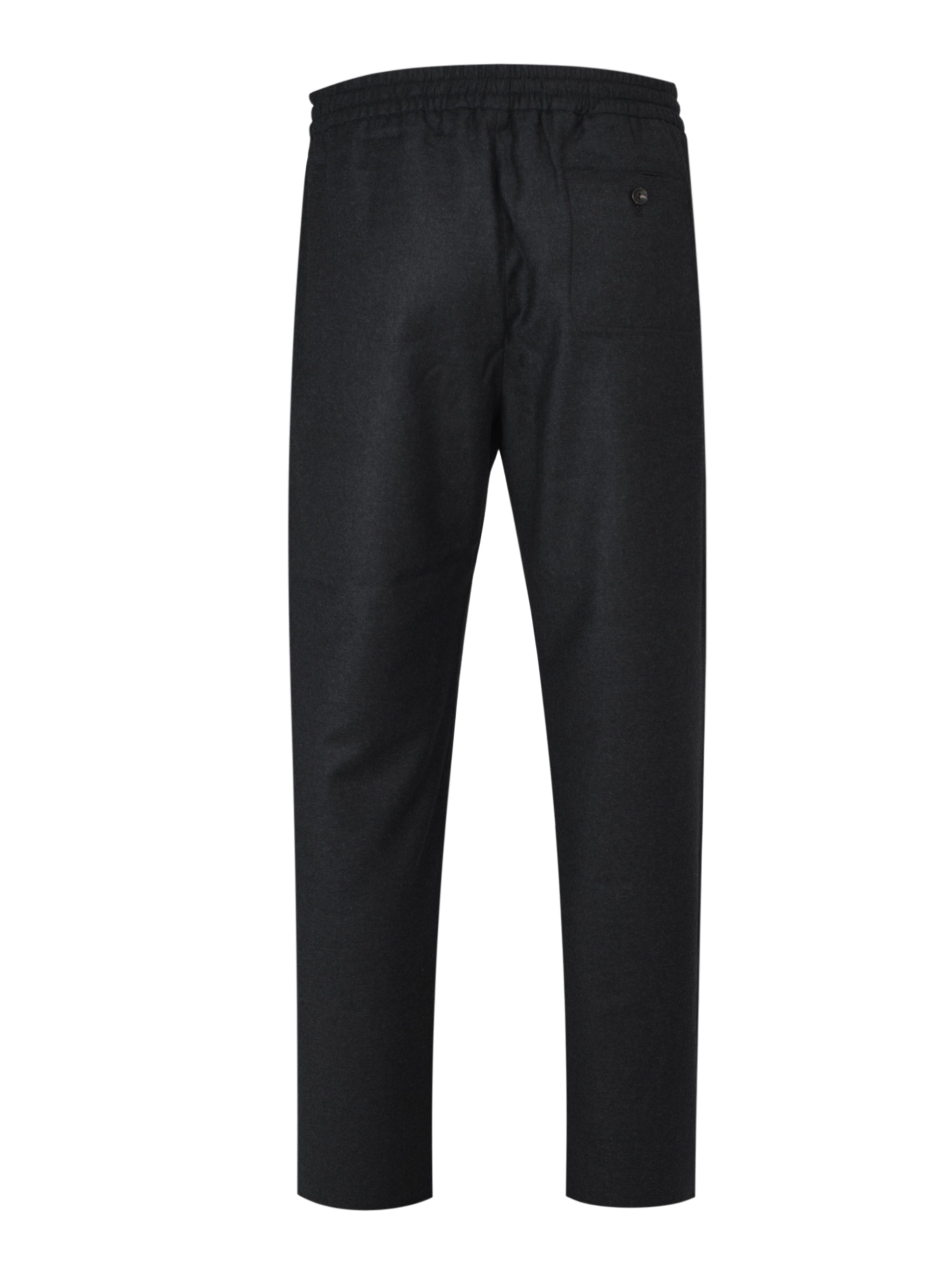 Long formal trouser light wool flannel