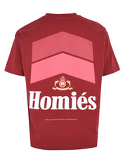 RACING T-SHIRT BURGUNDY