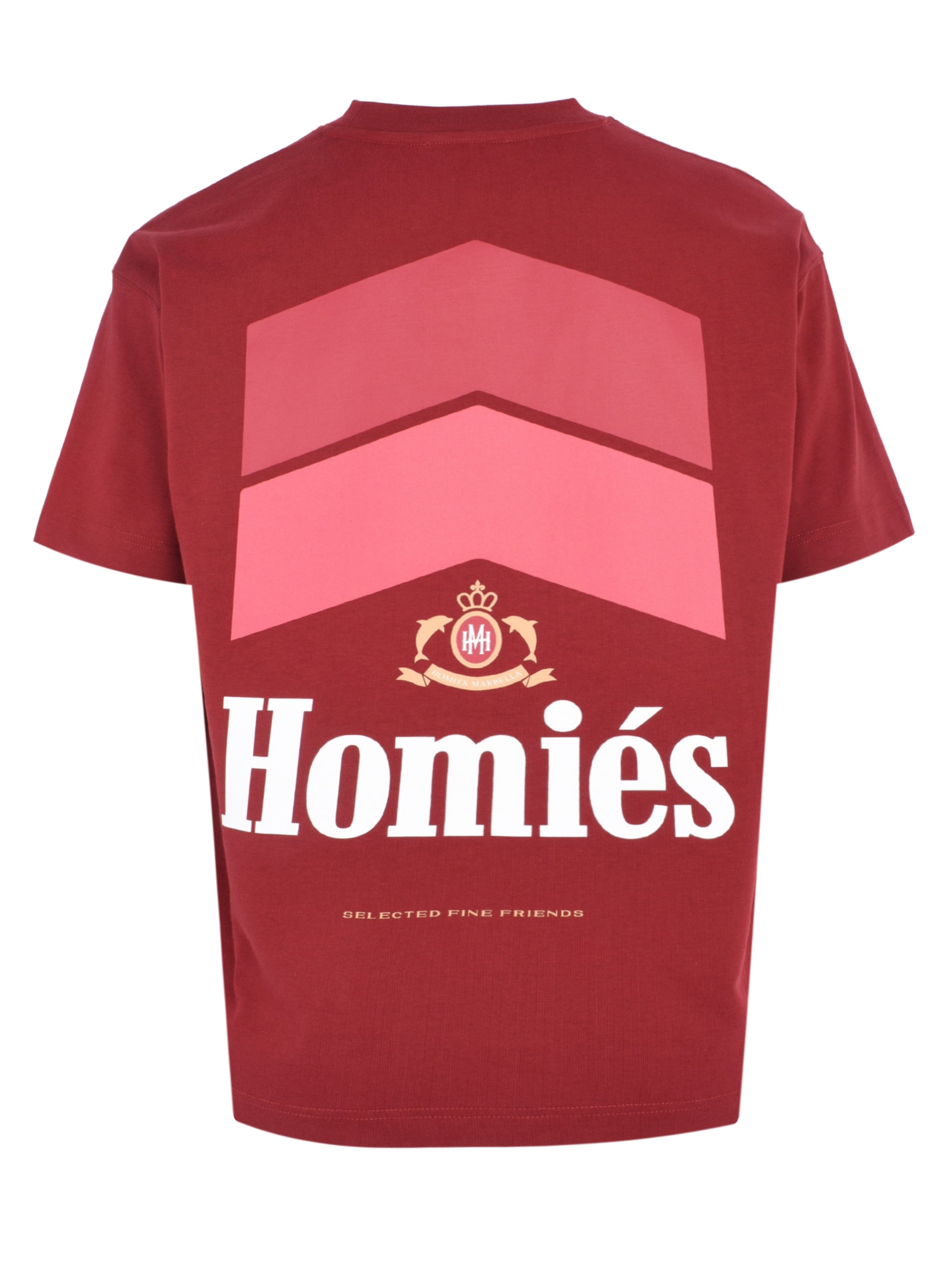 RACING T-SHIRT BURGUNDY