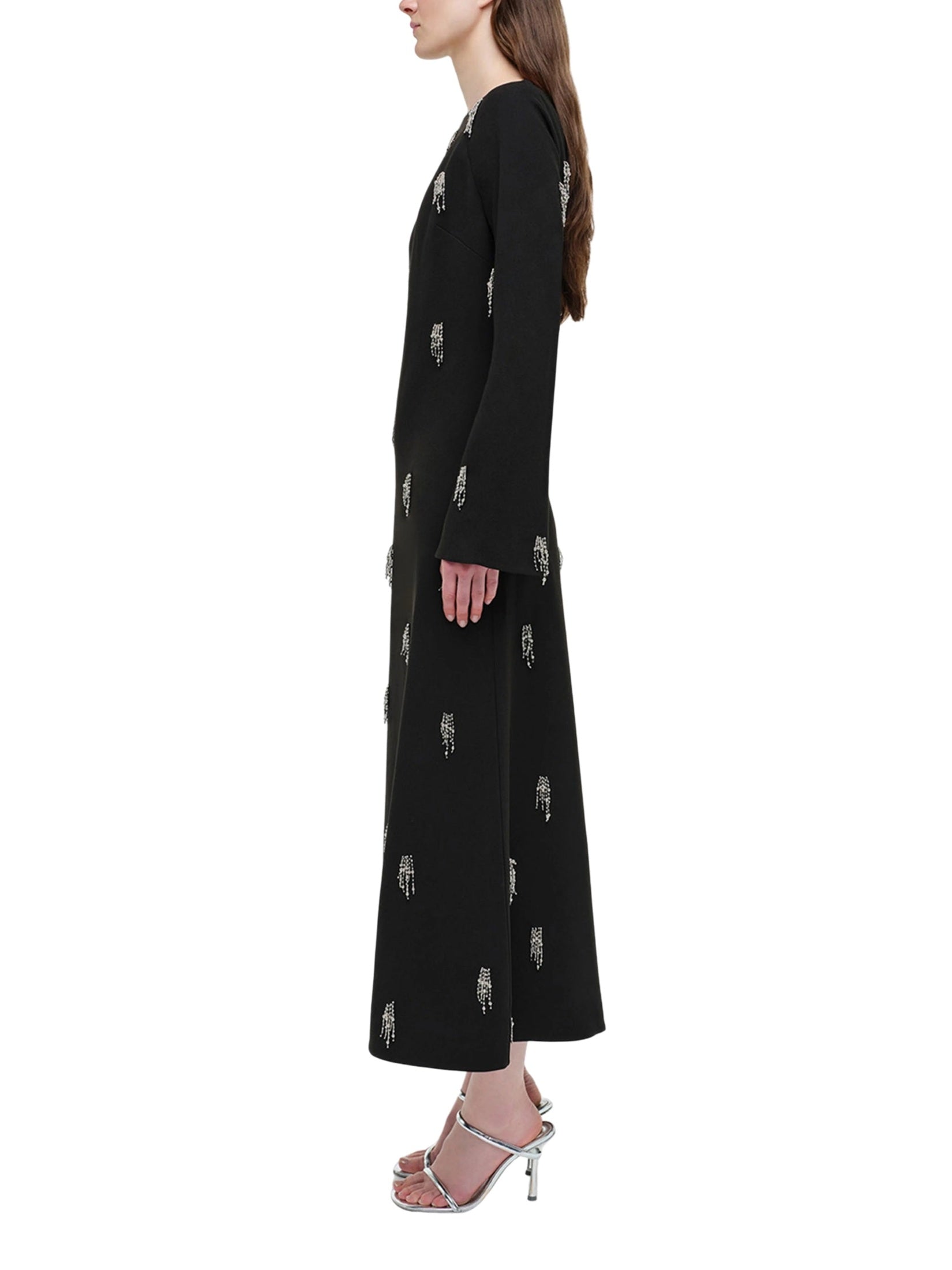 Coretta l/s midi dress