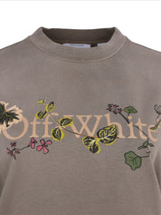 Bookish leaves reg tee washed stone be