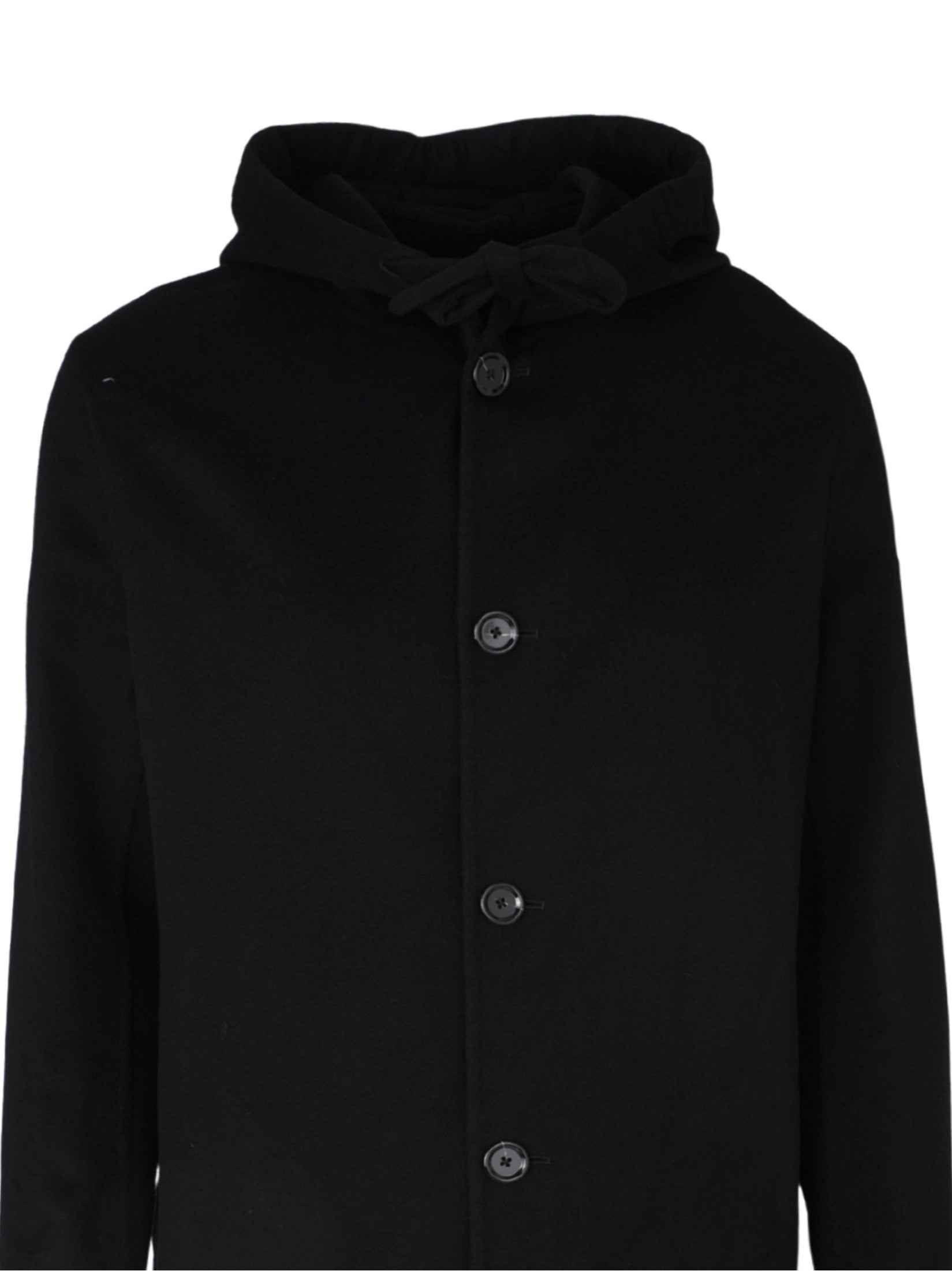 Man double overcoat