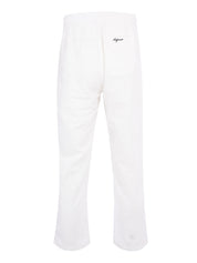 LINEN WHITE PANT (LOGO BACK POCKET)