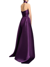 The Rumi Maxi Dress in Damson
