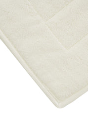 Plush bath mat