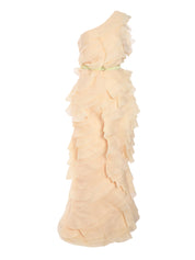 LAYERED ORGANZA DRESS