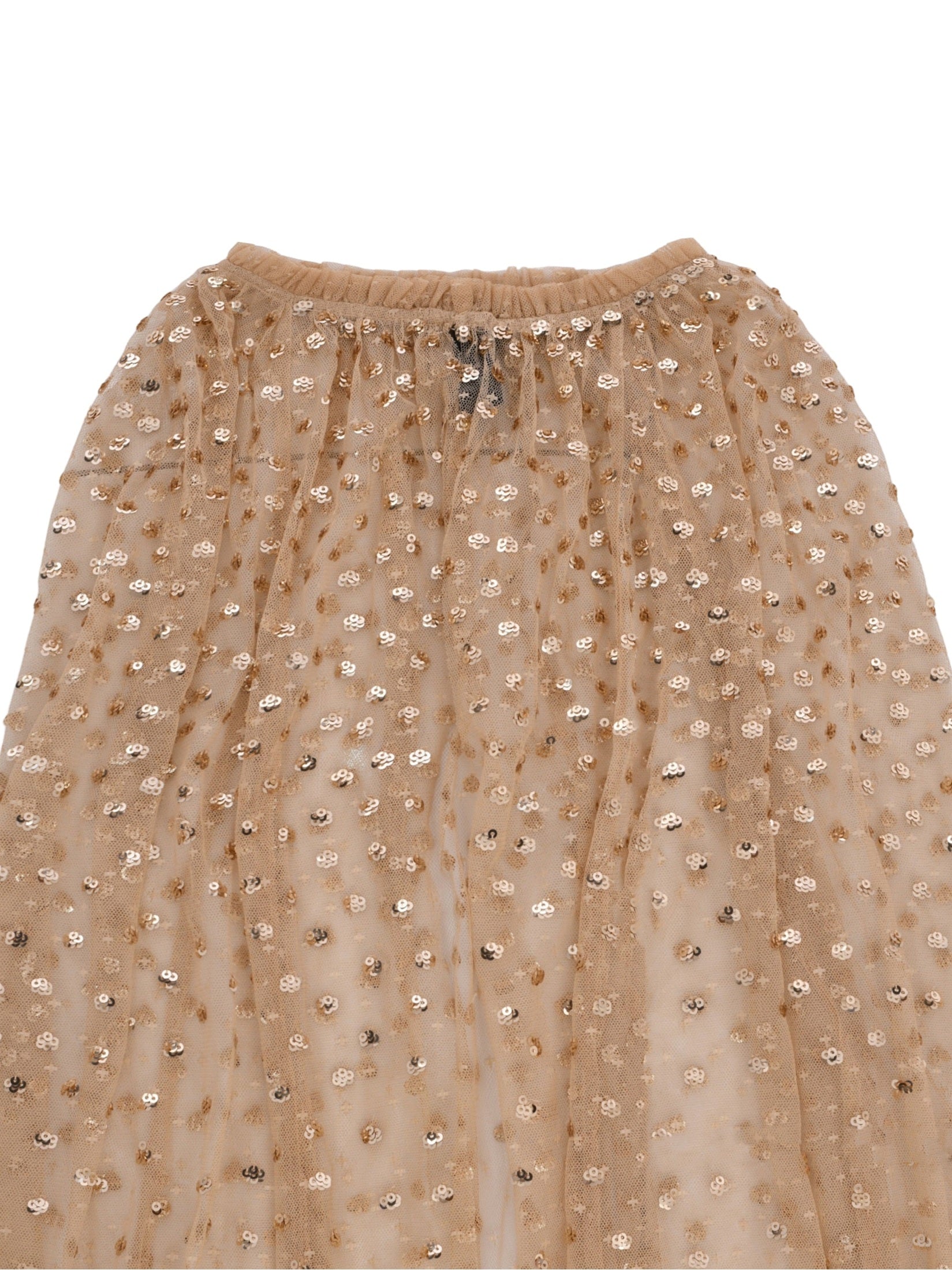 Sequin cascade midaxi open cape