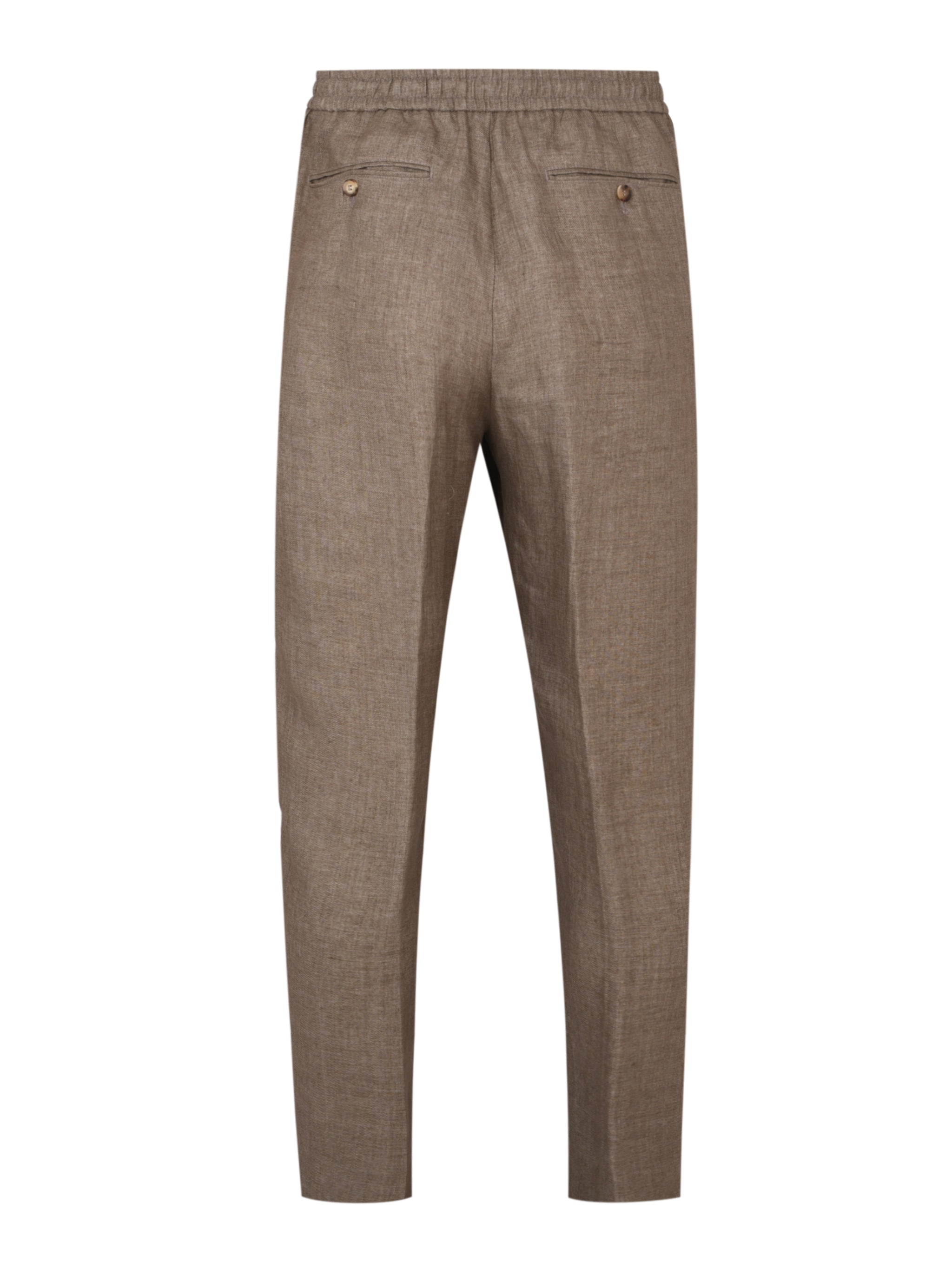 Linen drawcord pants