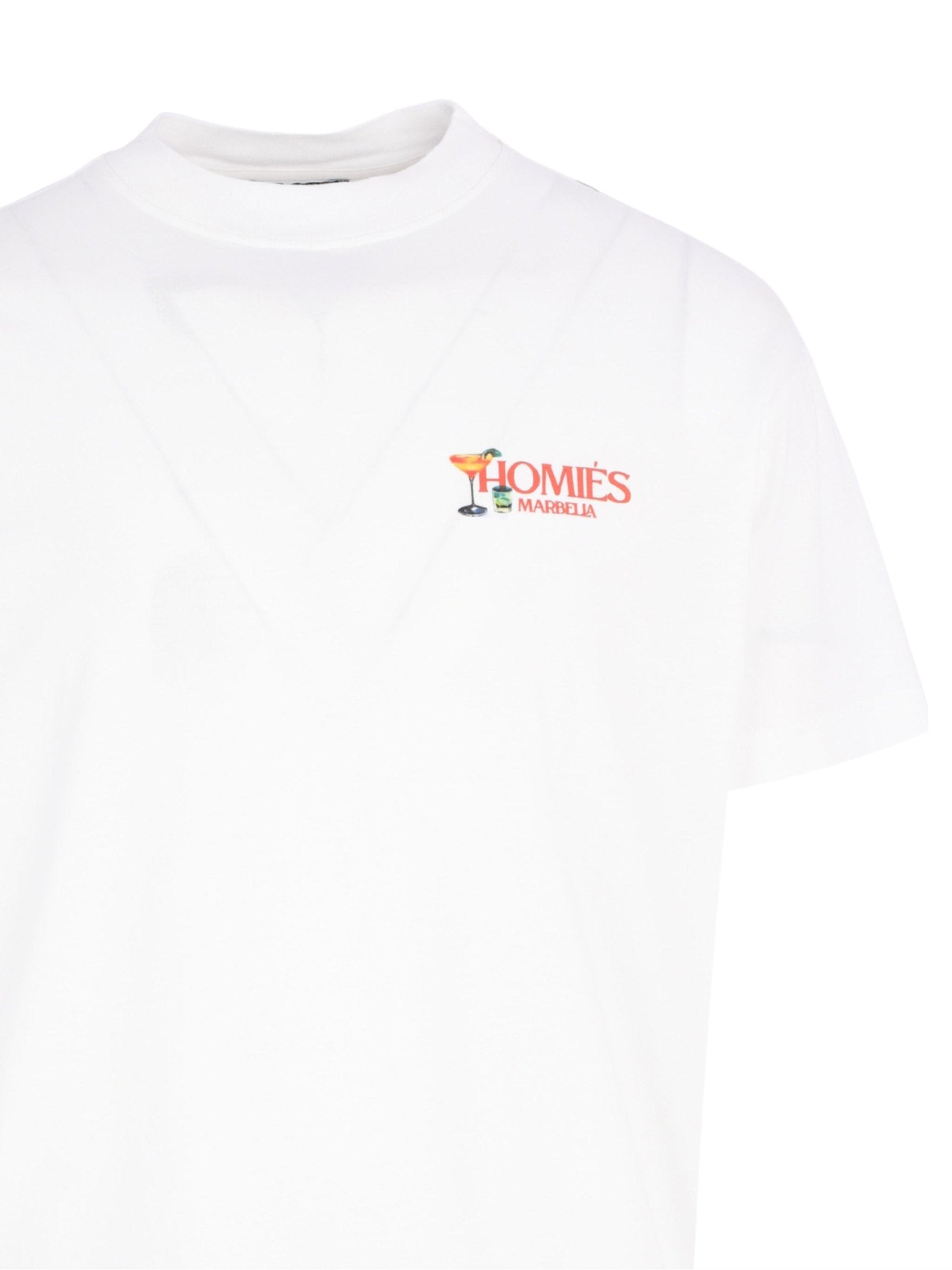 Midnight relfection t-shirt vintage white