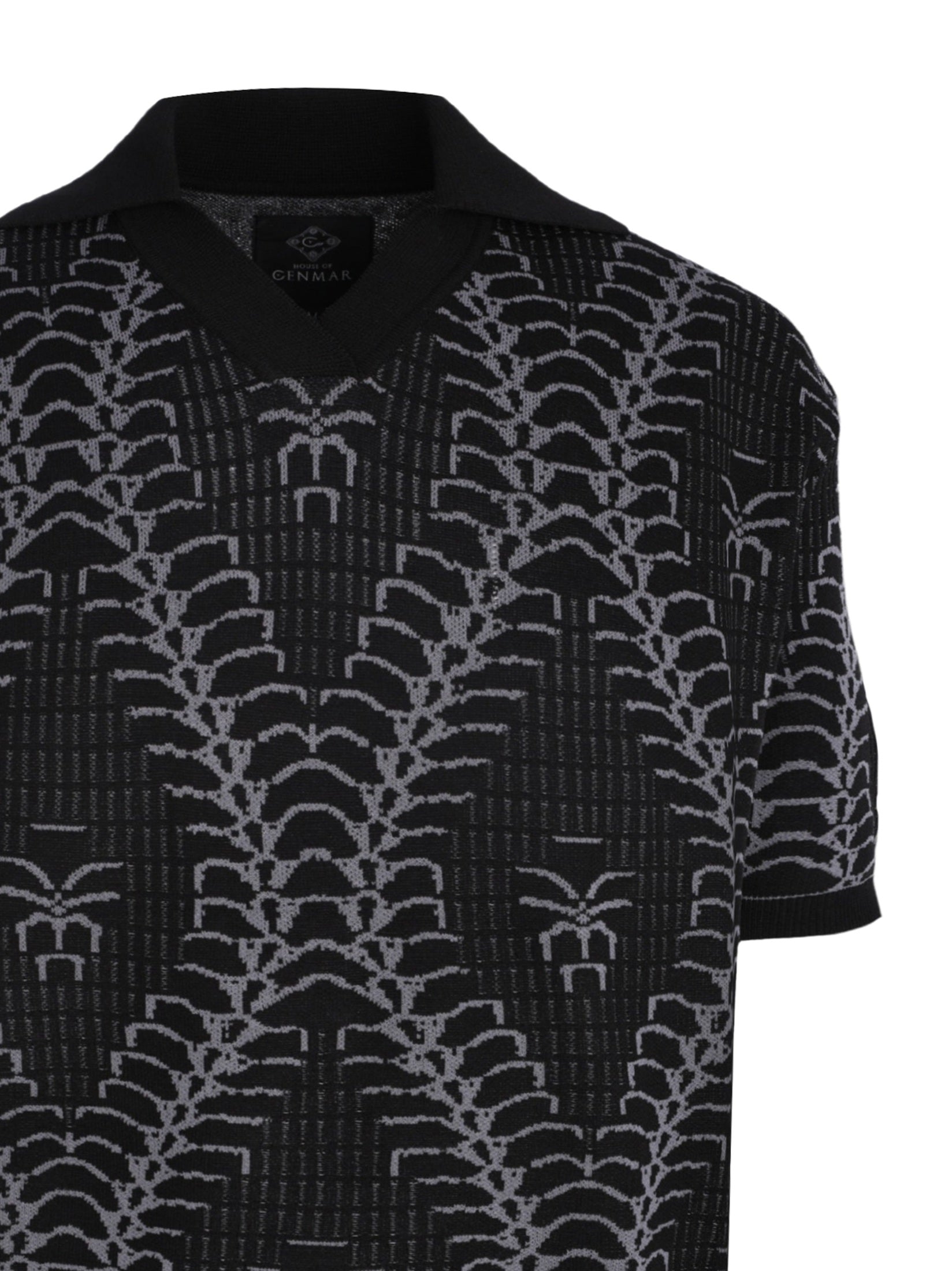 Cenmar knit black shirt