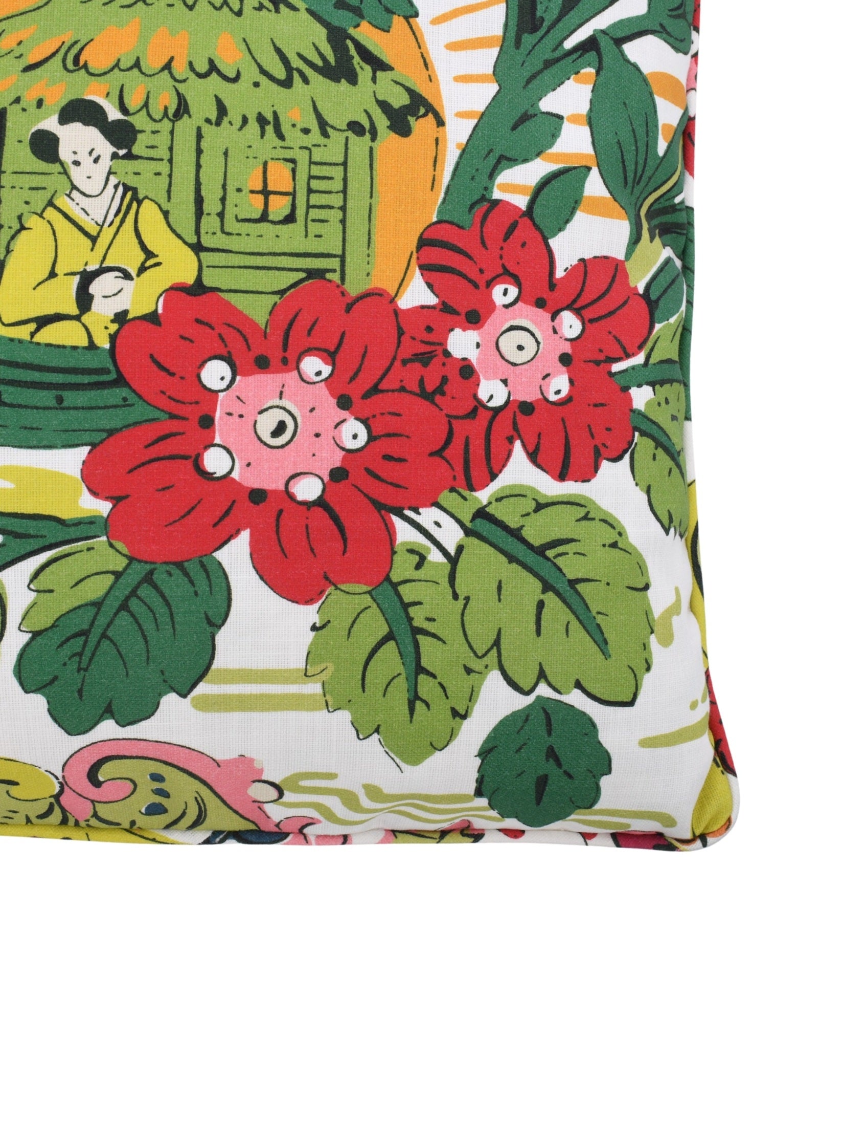 50*50 cushions chinoisrie