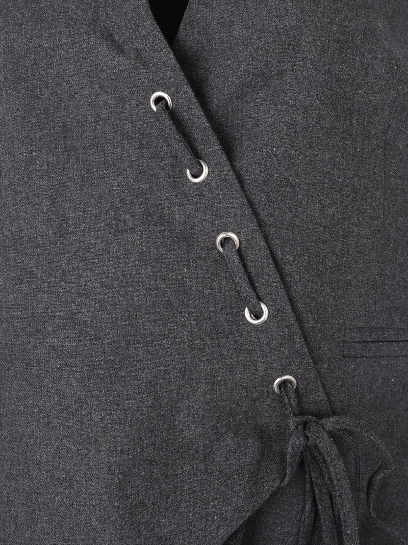 Sabre grey denim vest