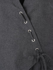 SABRE GREY DENIM VEST