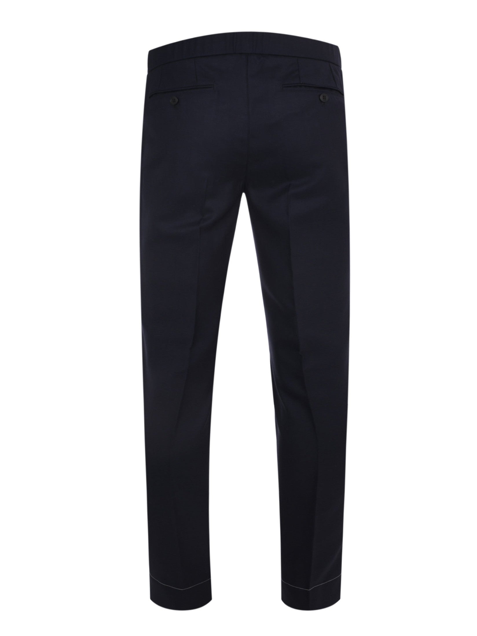 Melbourne Pleated Wool Trousers