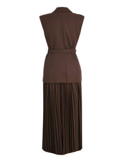 HELENA COMBO BLAZER DRESS