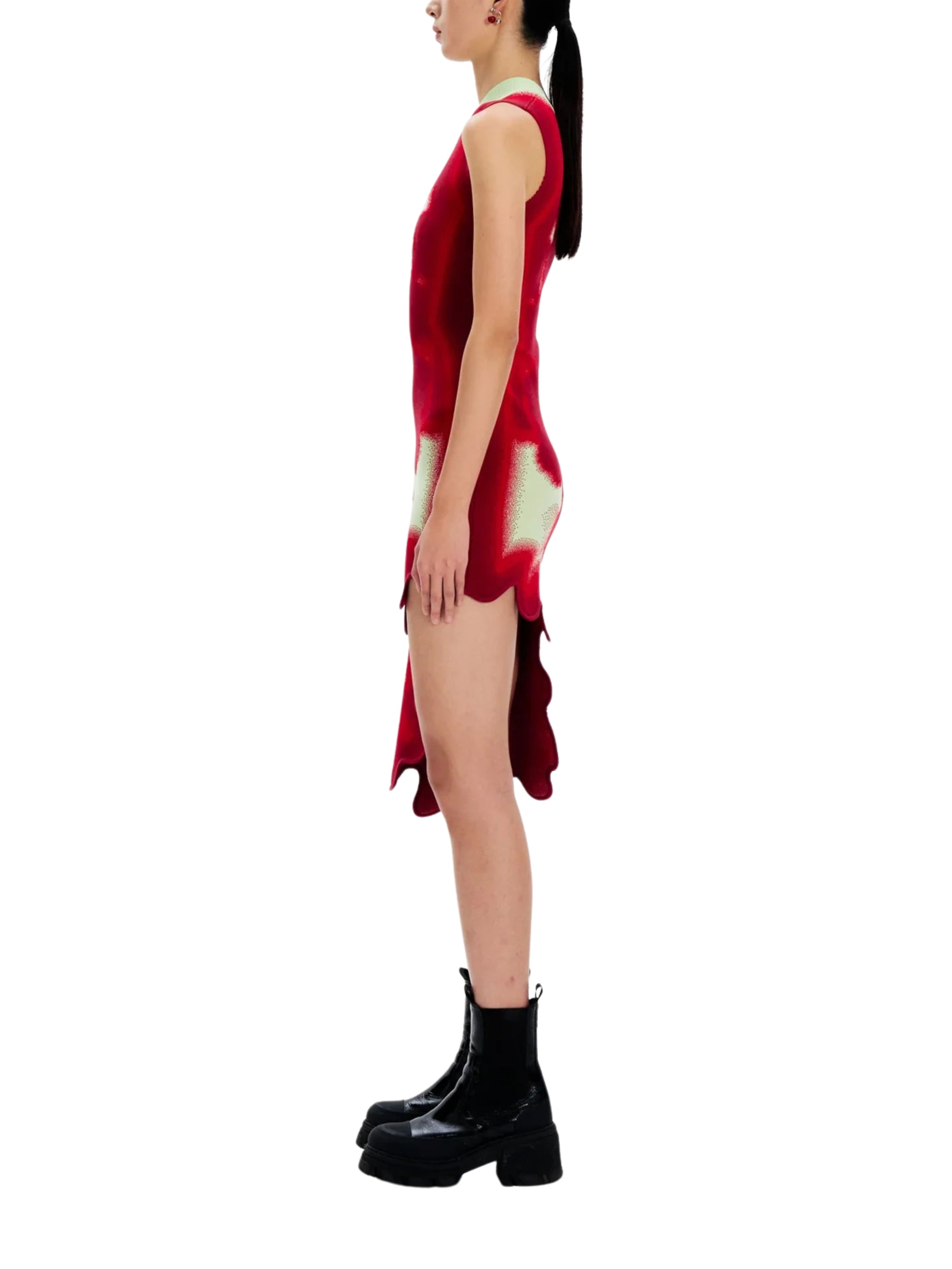 BROOKLYN TIE-DYE WAVY DRESS