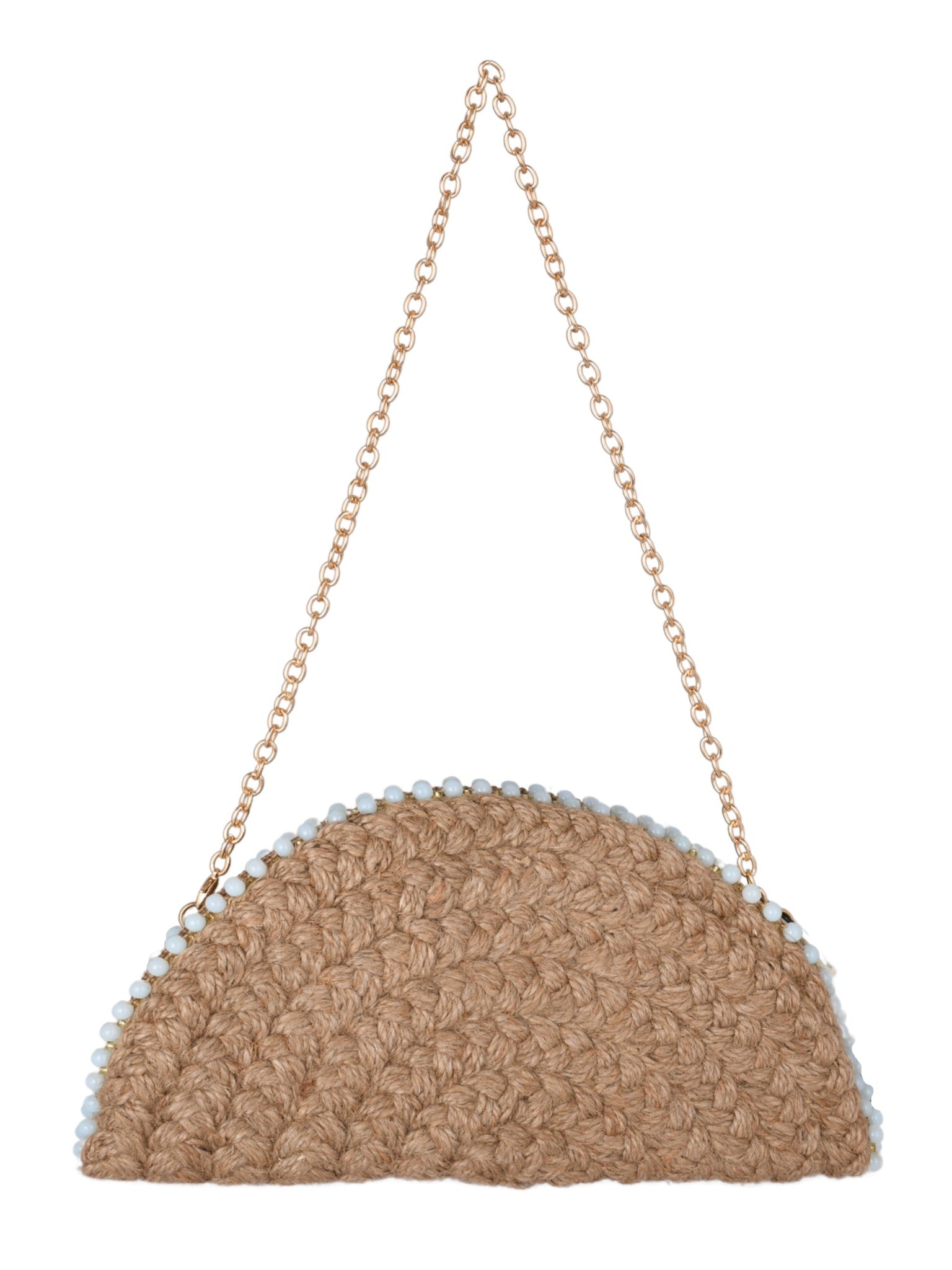 Seashell duo clutch blue seashells