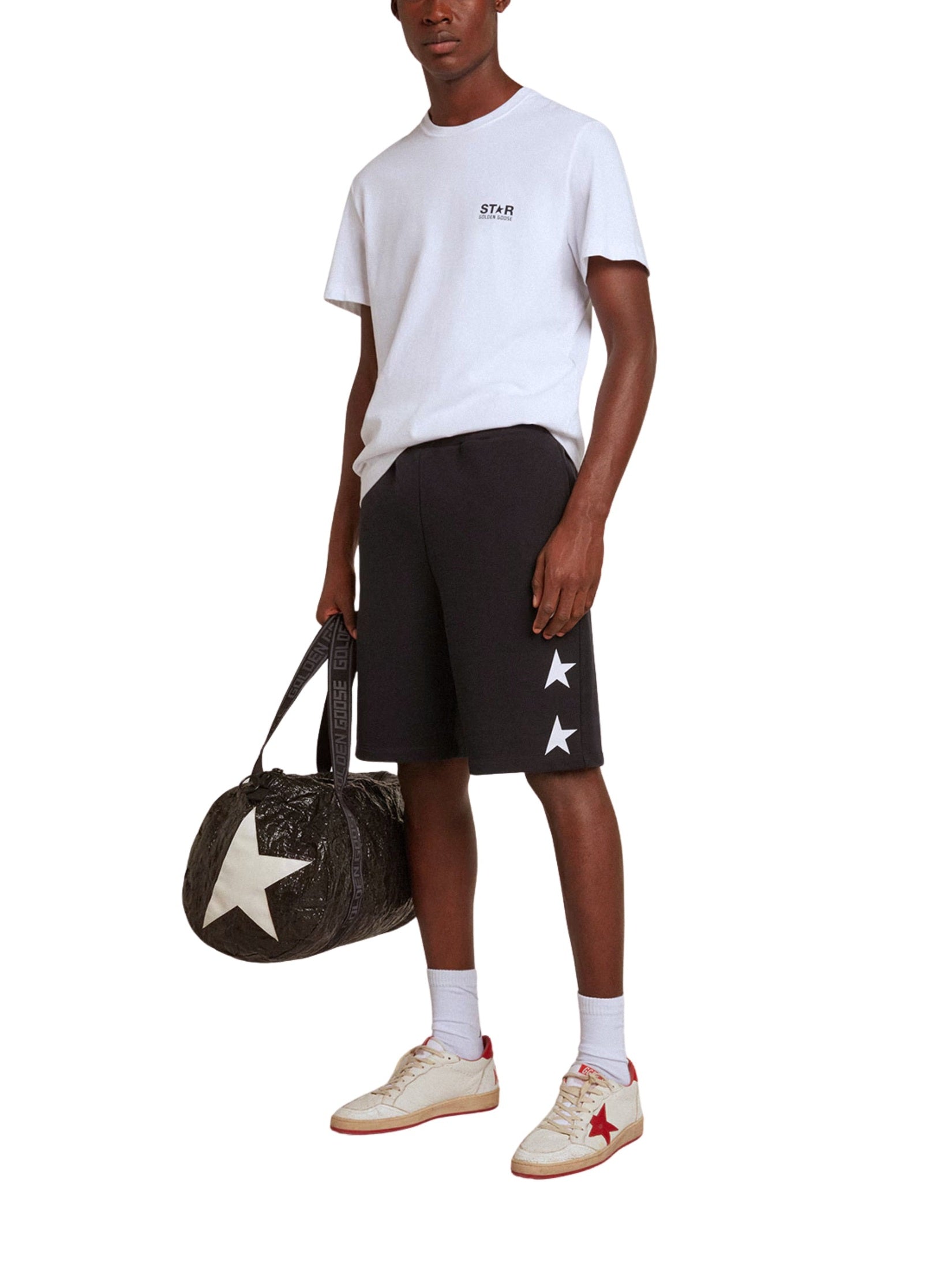 Regular big star back t-shirt