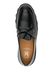 Penny-Slot Leather Loafers