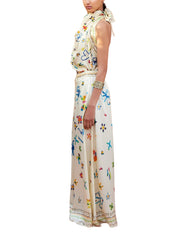 Sidi silk palazzo silk pant