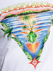 Innocence Triangle Longline Ringer Tee