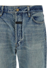 Straight 5 pocket jean