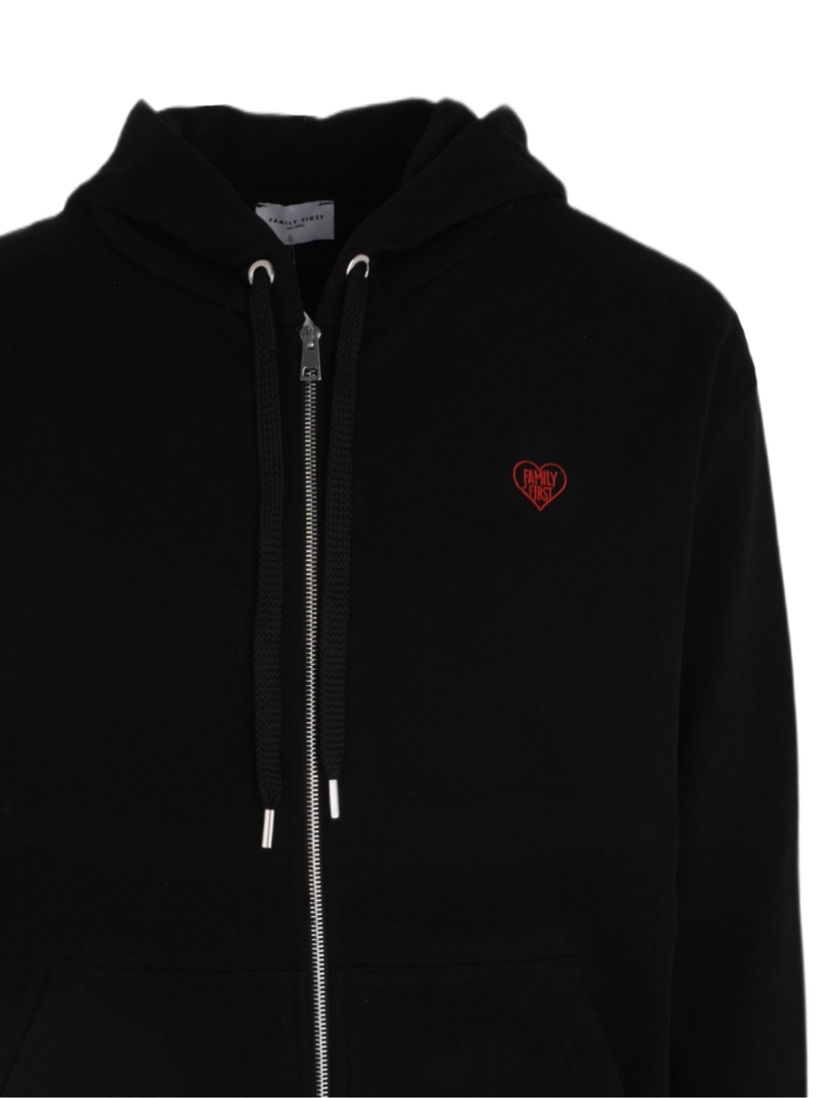 Hoodie zip heart