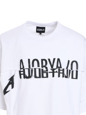 TRI LOGO MIXED T-SHIRT