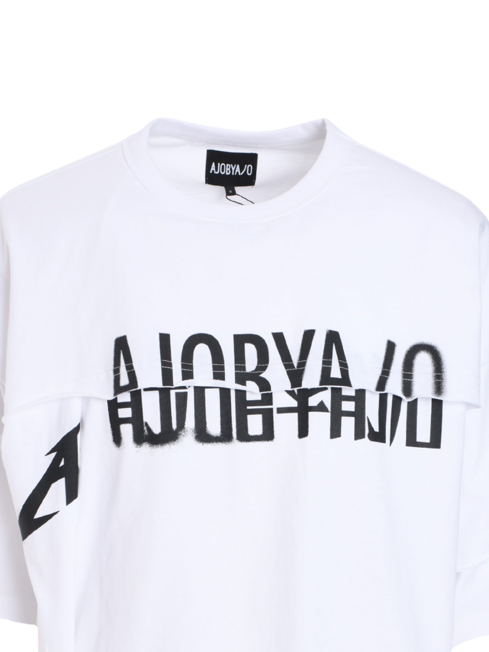 TRI LOGO MIXED T-SHIRT