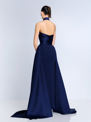 The Rumi Maxi Dress in Navy