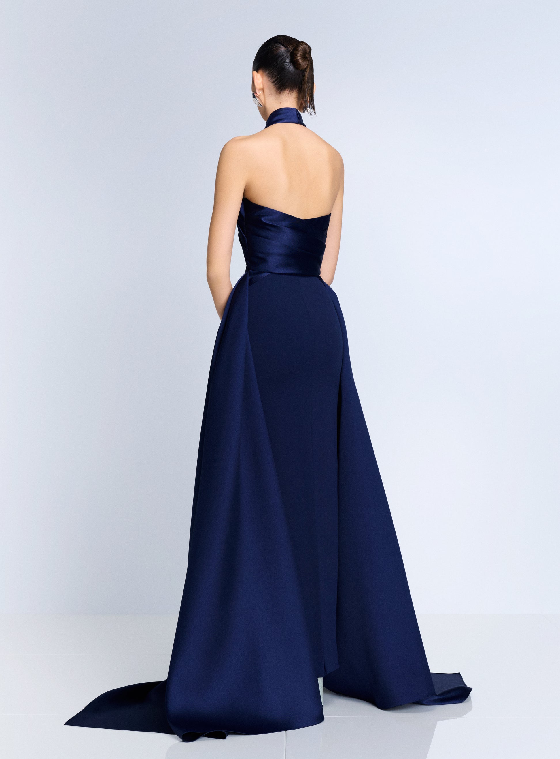 The Rumi Maxi Dress in Navy