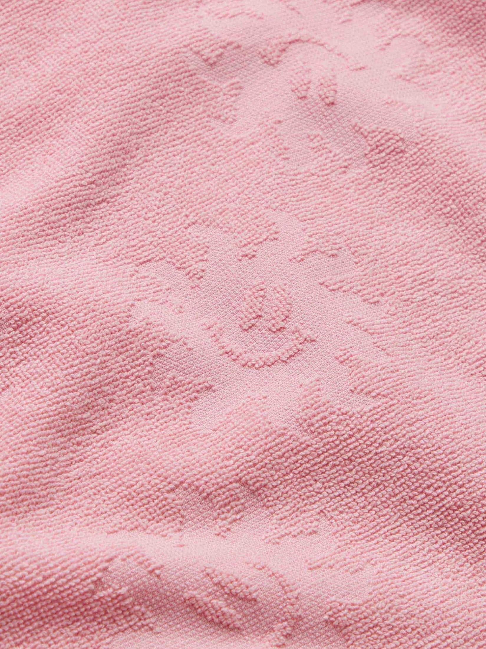 Beach bag sunny towelling pink