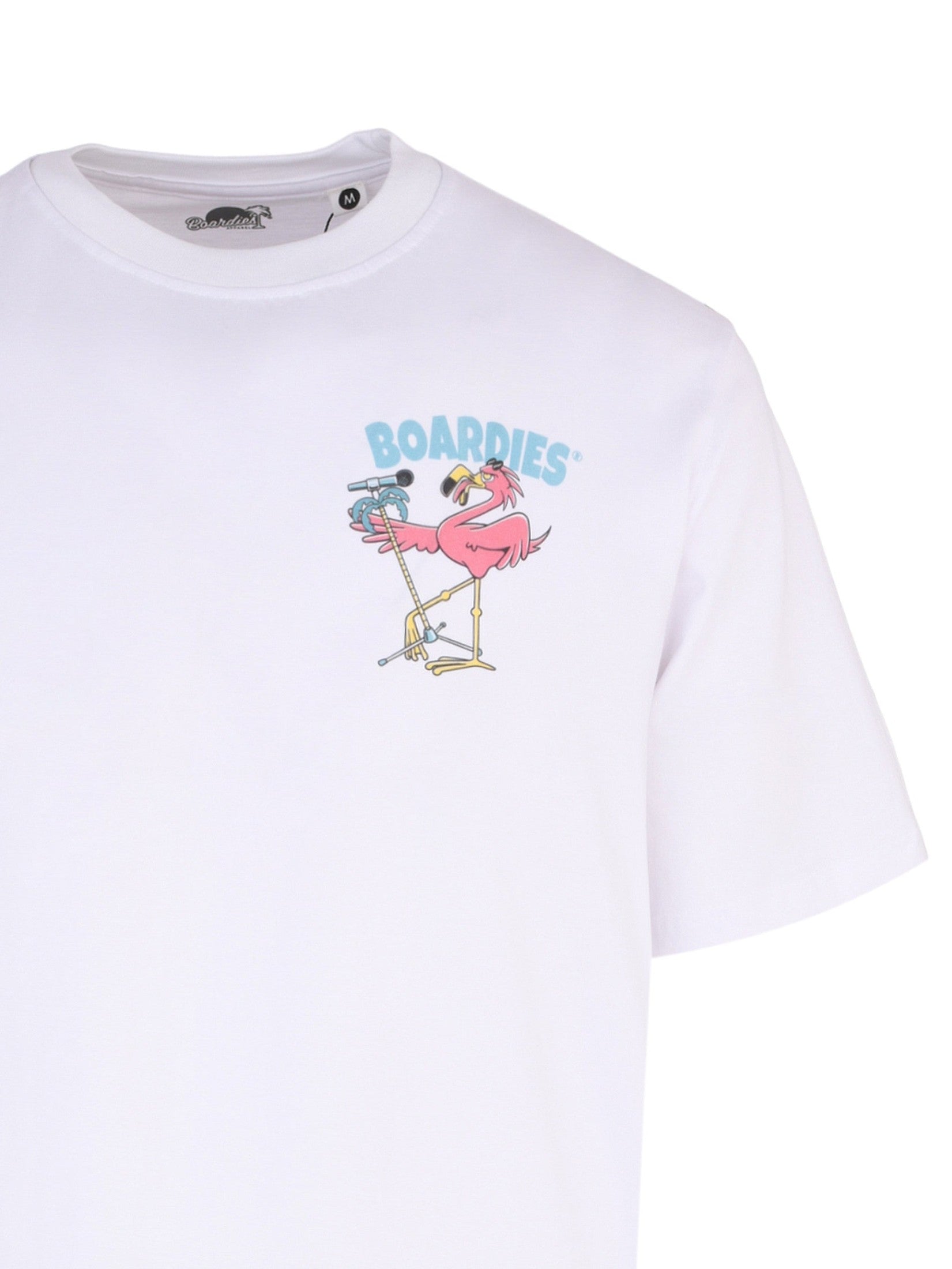Boardies flam-ringo crew neck t-shirt