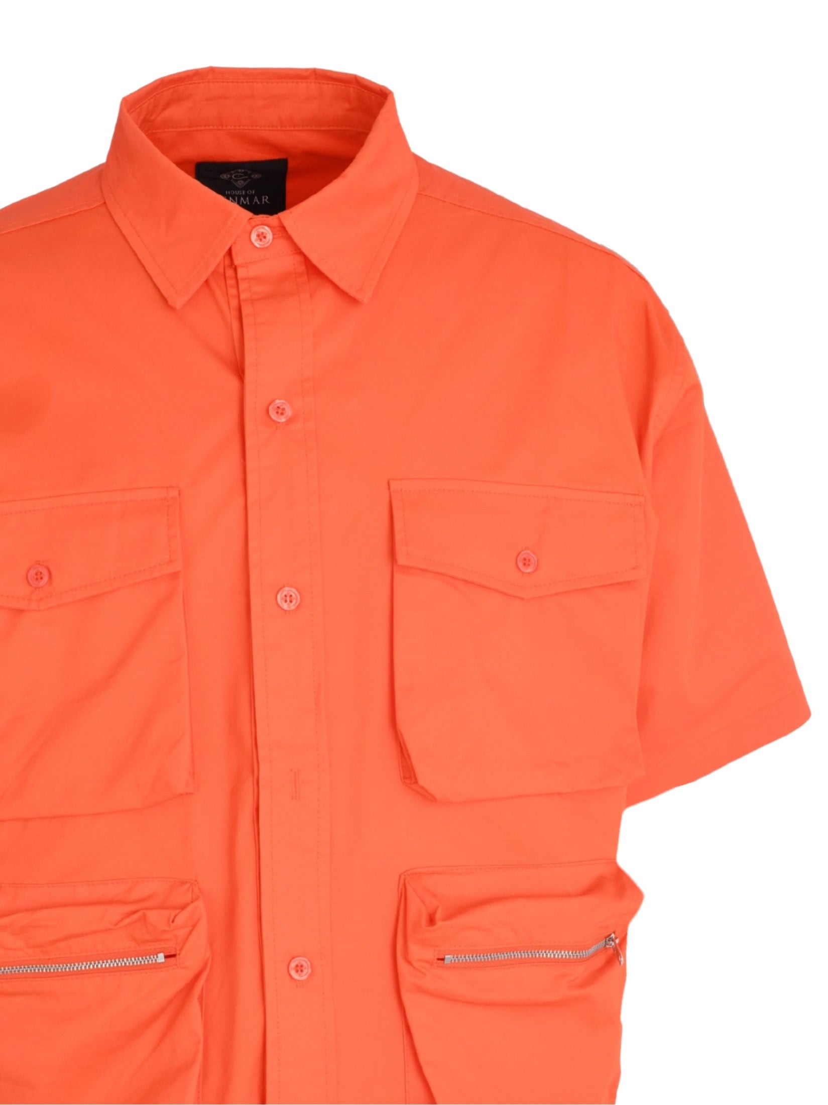 Cenmar orange cargo shirt