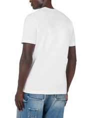 Logo-embroidered T-shirt