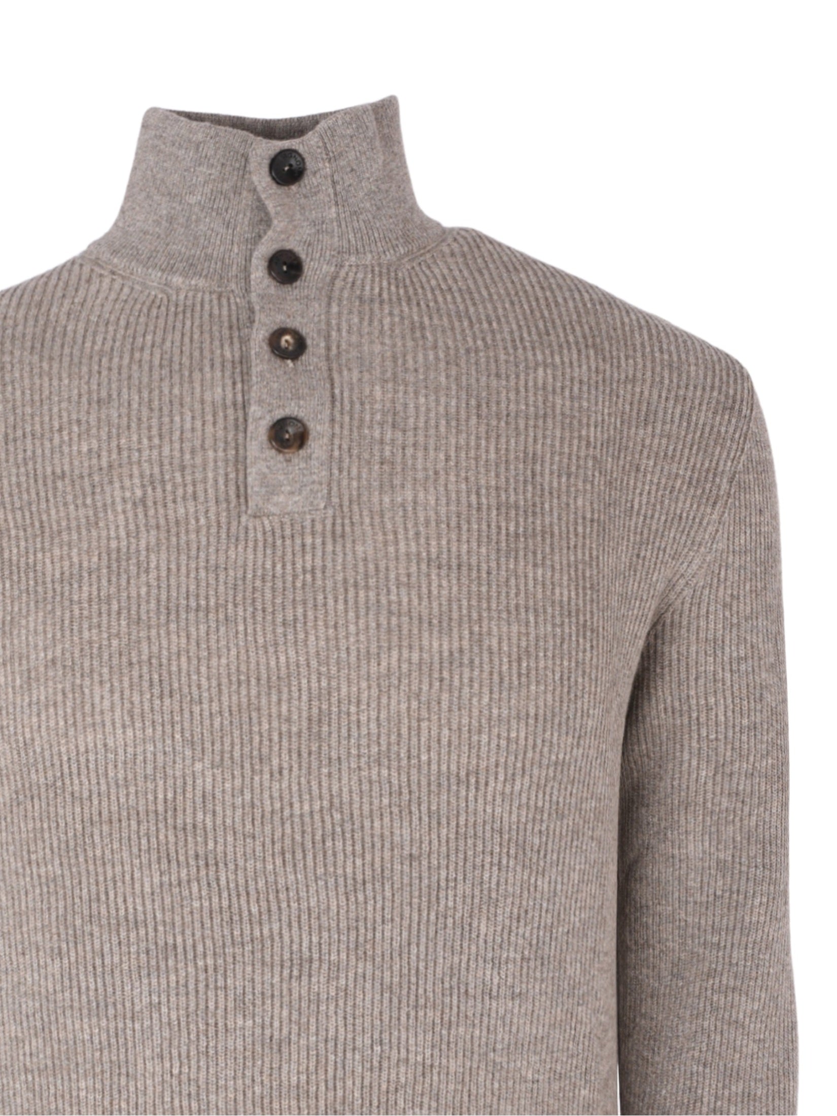 Turtleneck knit cashmere