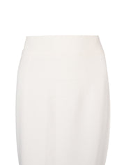 High waisted fishtail long skirt